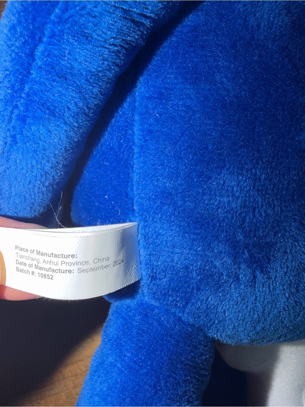Sonic stuffie - Picture 5 of 7